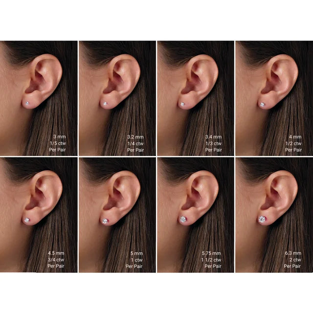 Classic Diamond Studs