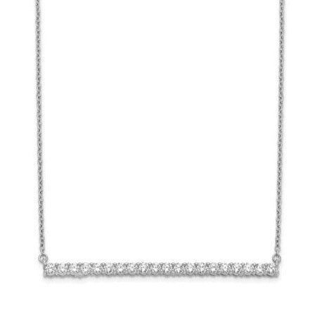 Diamond Bar Necklace