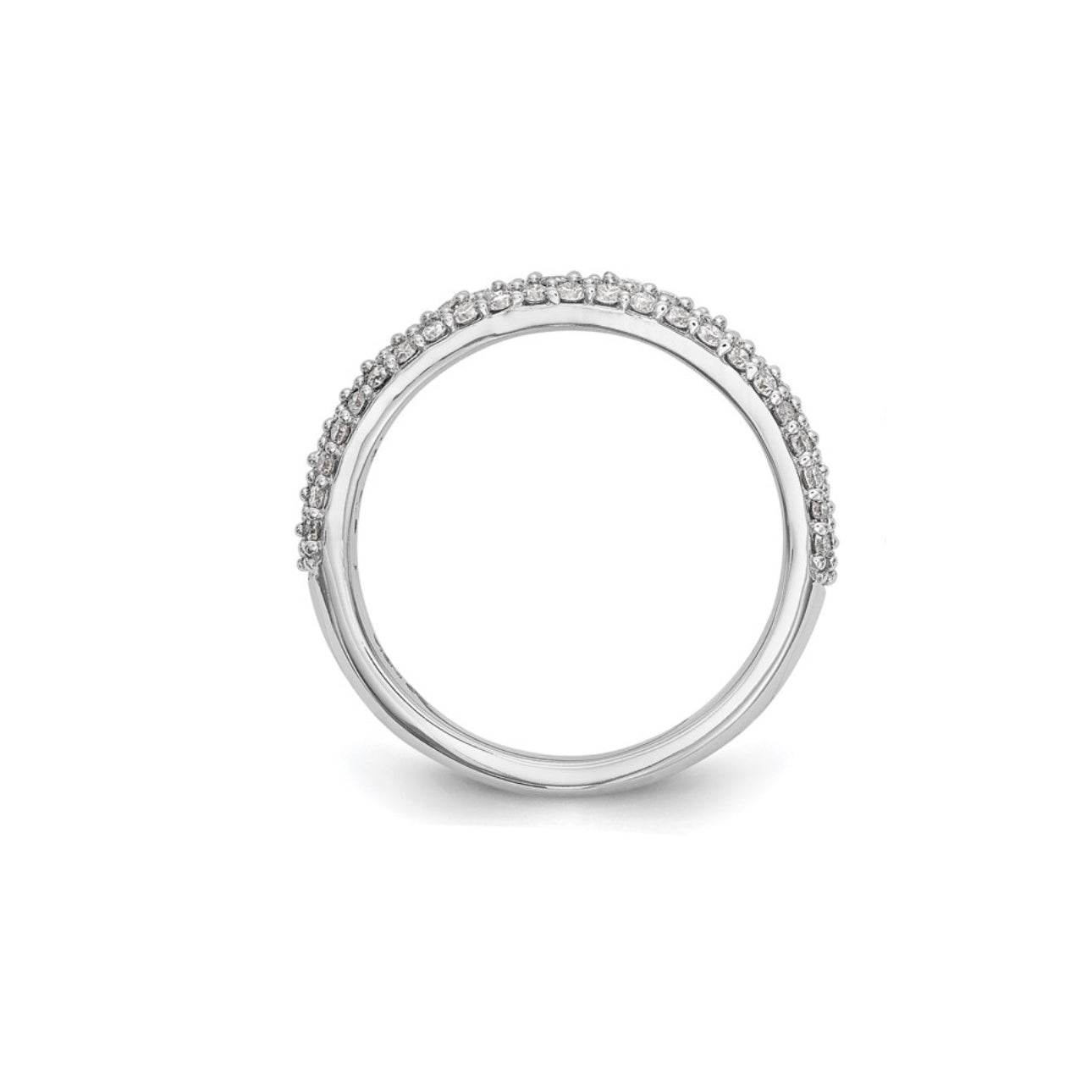 Micro Pave Diamond Band