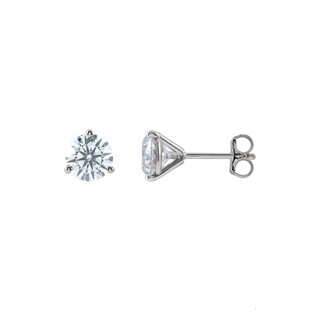 Classic Diamond Studs