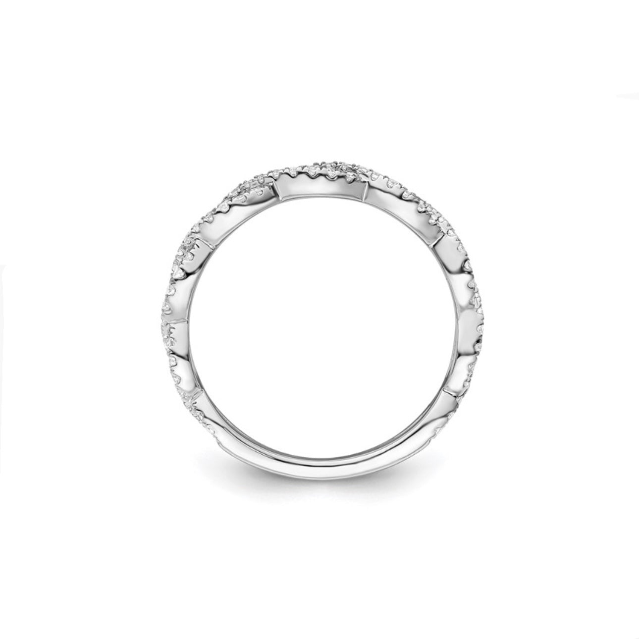 Twist Diamond Band