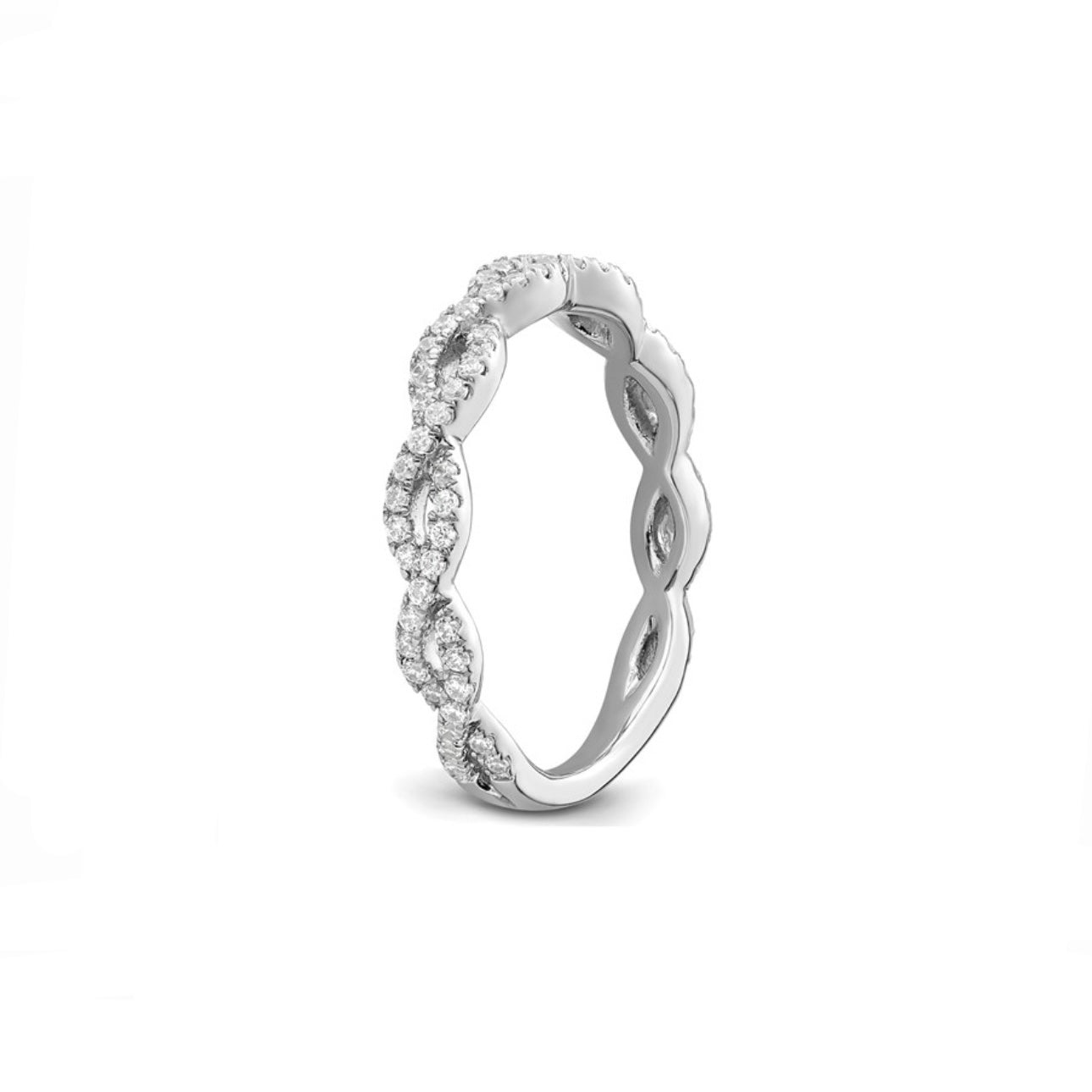 Twist Diamond Band