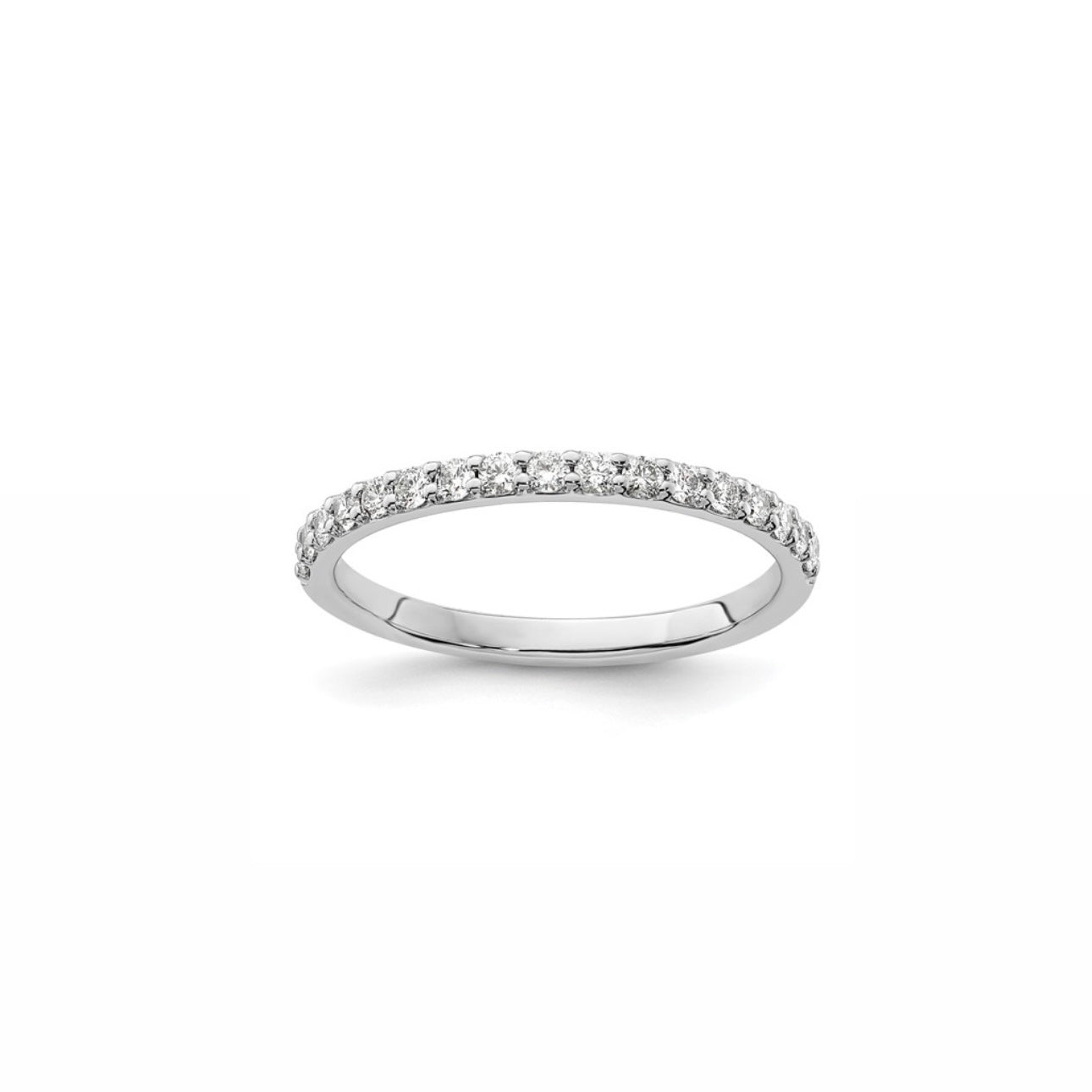 Stackable Pave Diamond Band