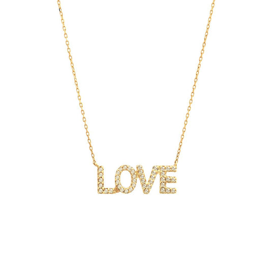 Diamond Love Necklace