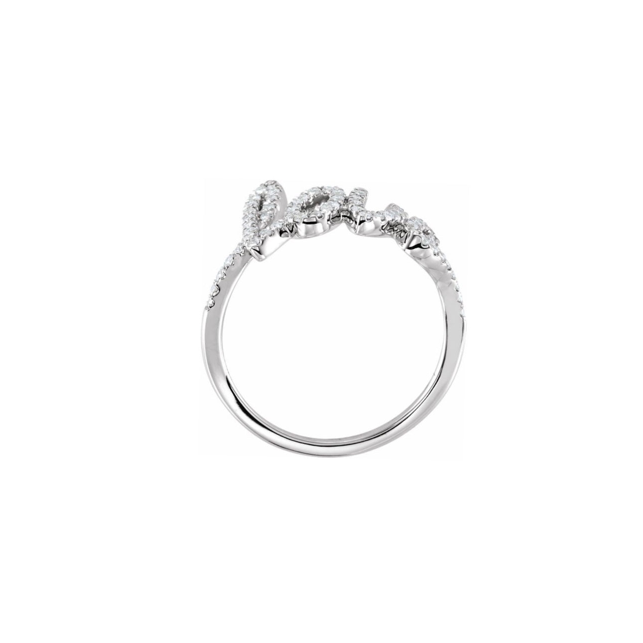 Diamond Love Ring