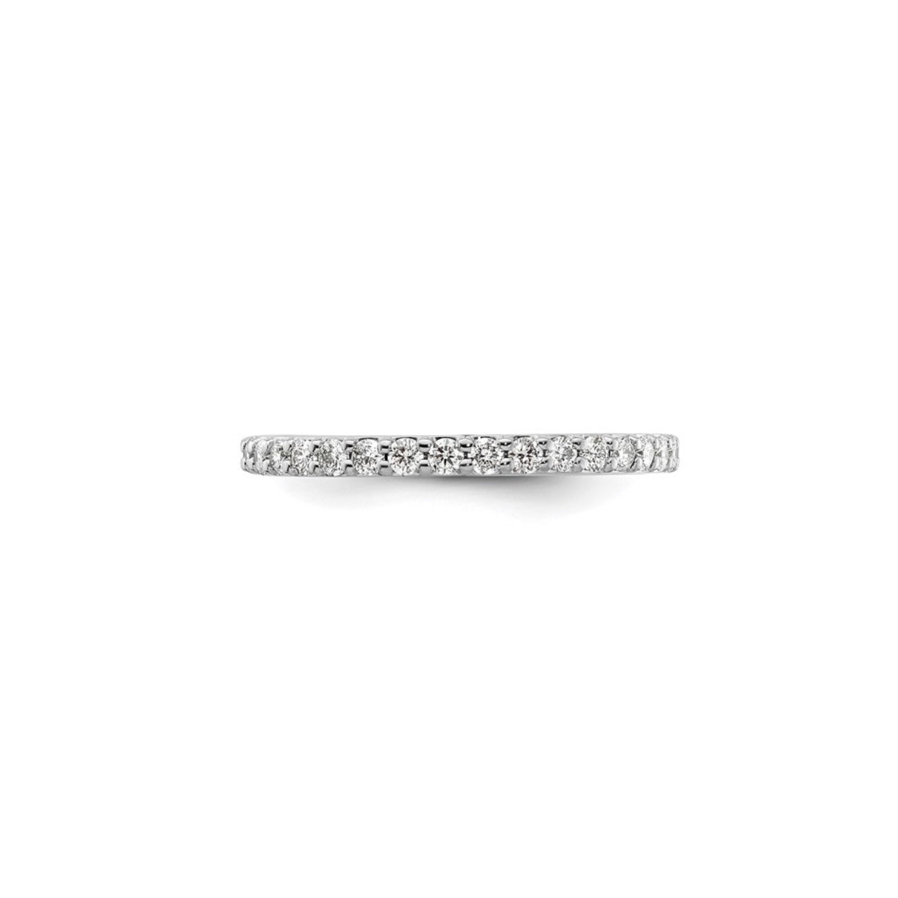 Stackable Pave Diamond Band