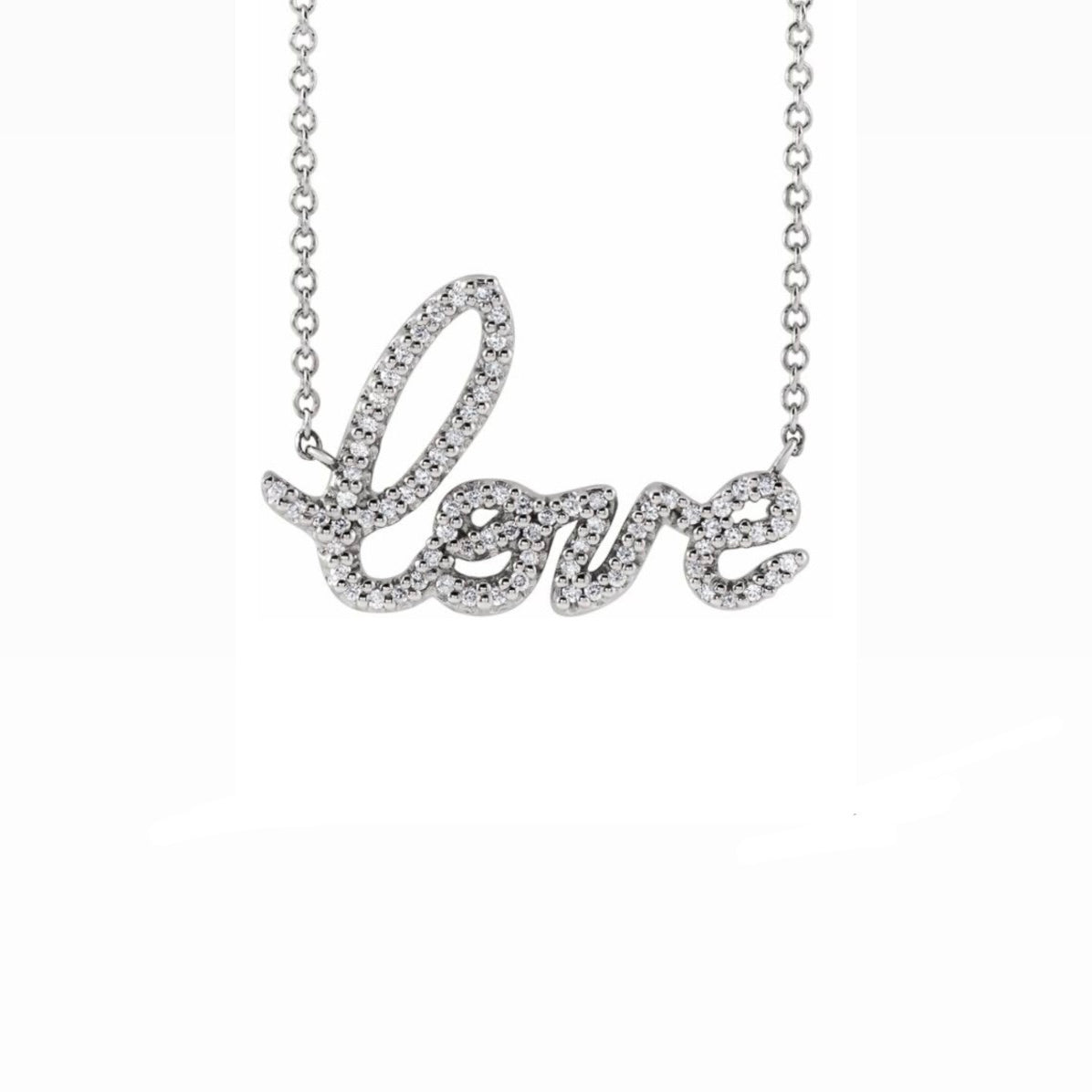 Diamond Love Necklace