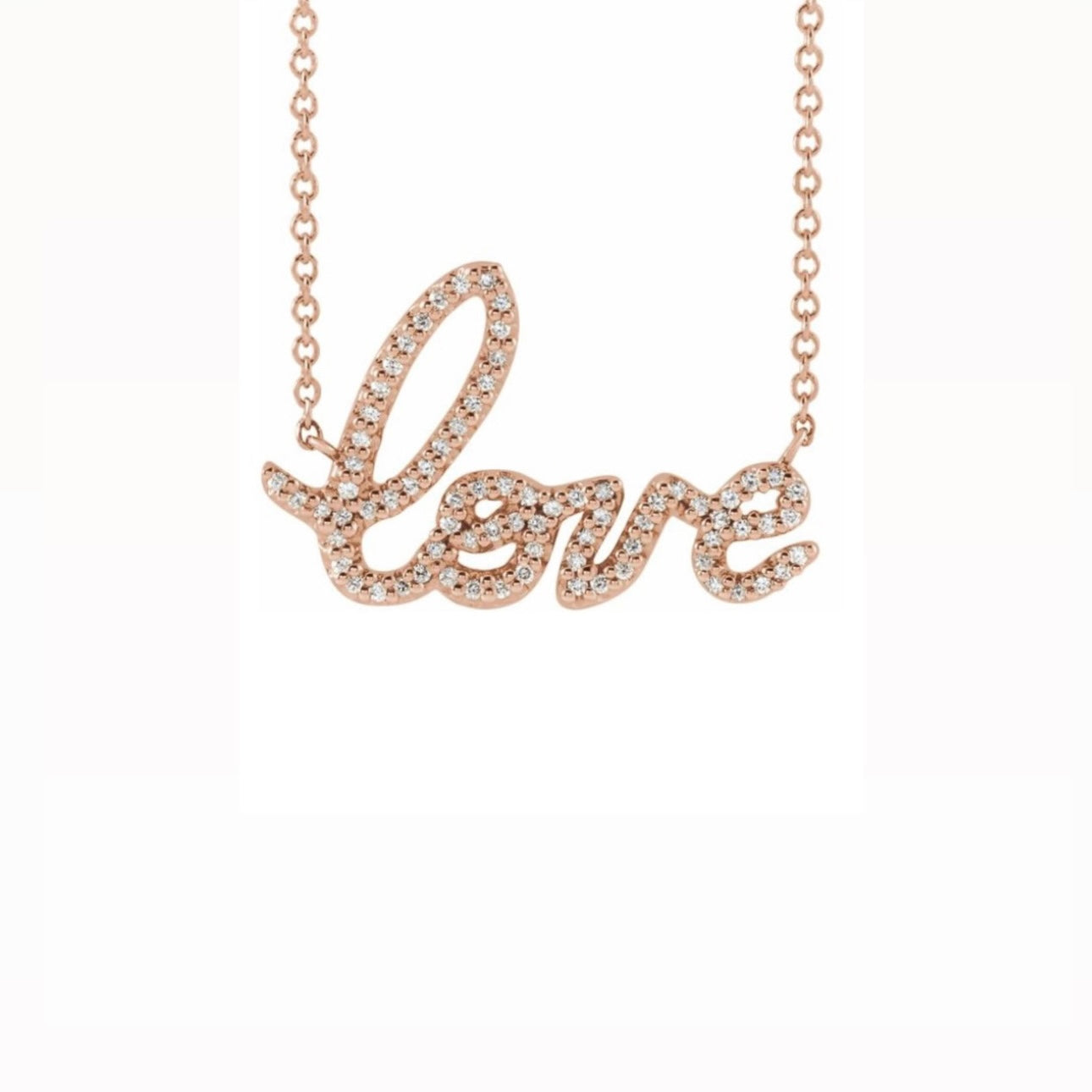 Diamond Love Necklace