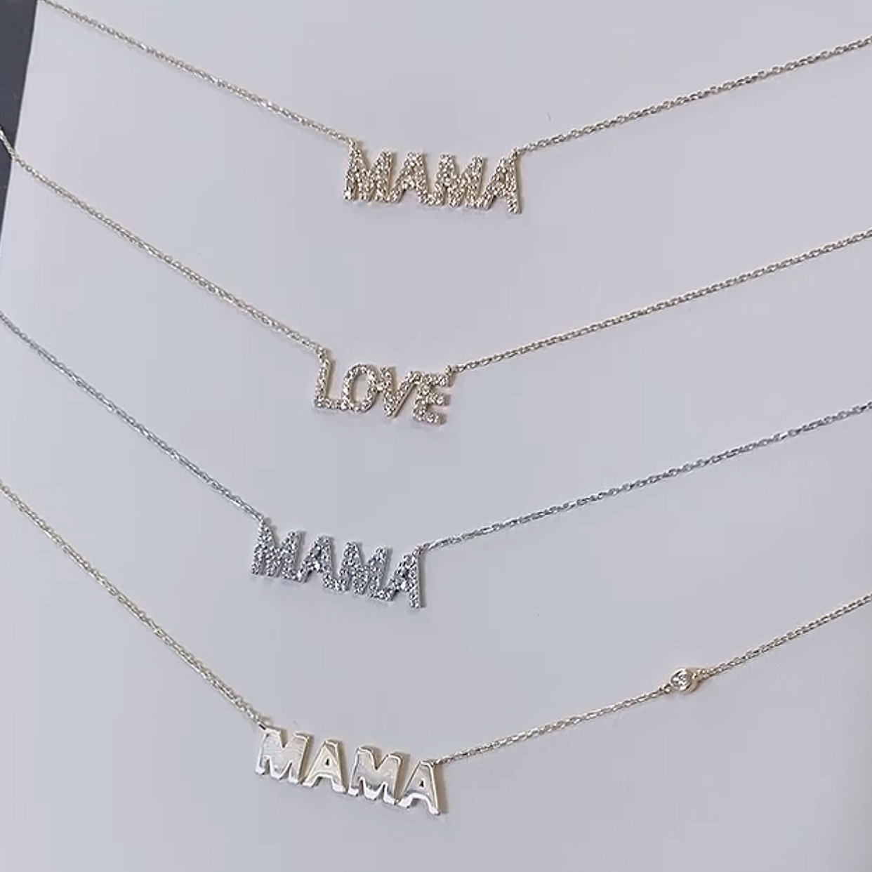 Diamond Love Necklace