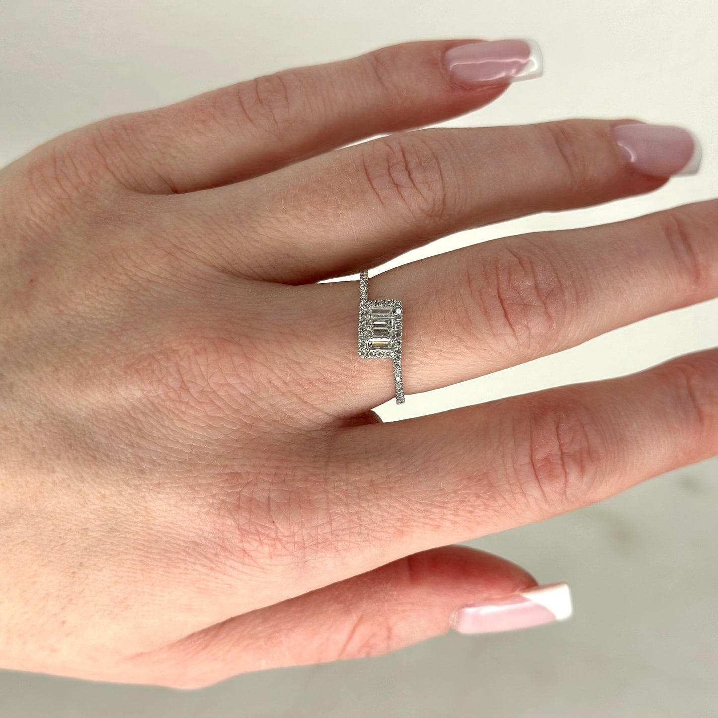 Diamond ByPass Ring