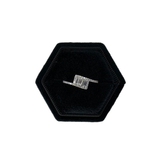 Diamond ByPass Ring