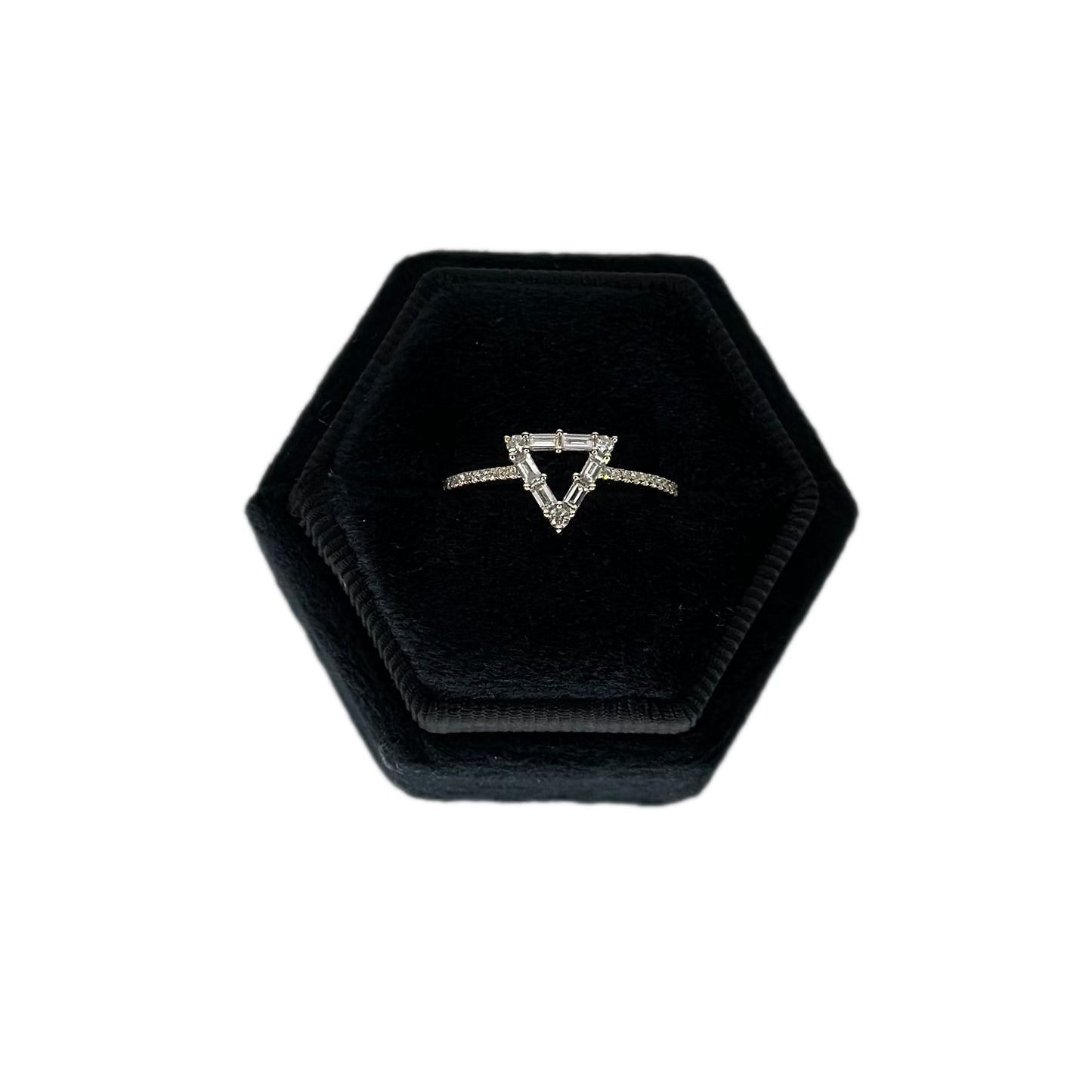 Multi Shape Triangle Ring