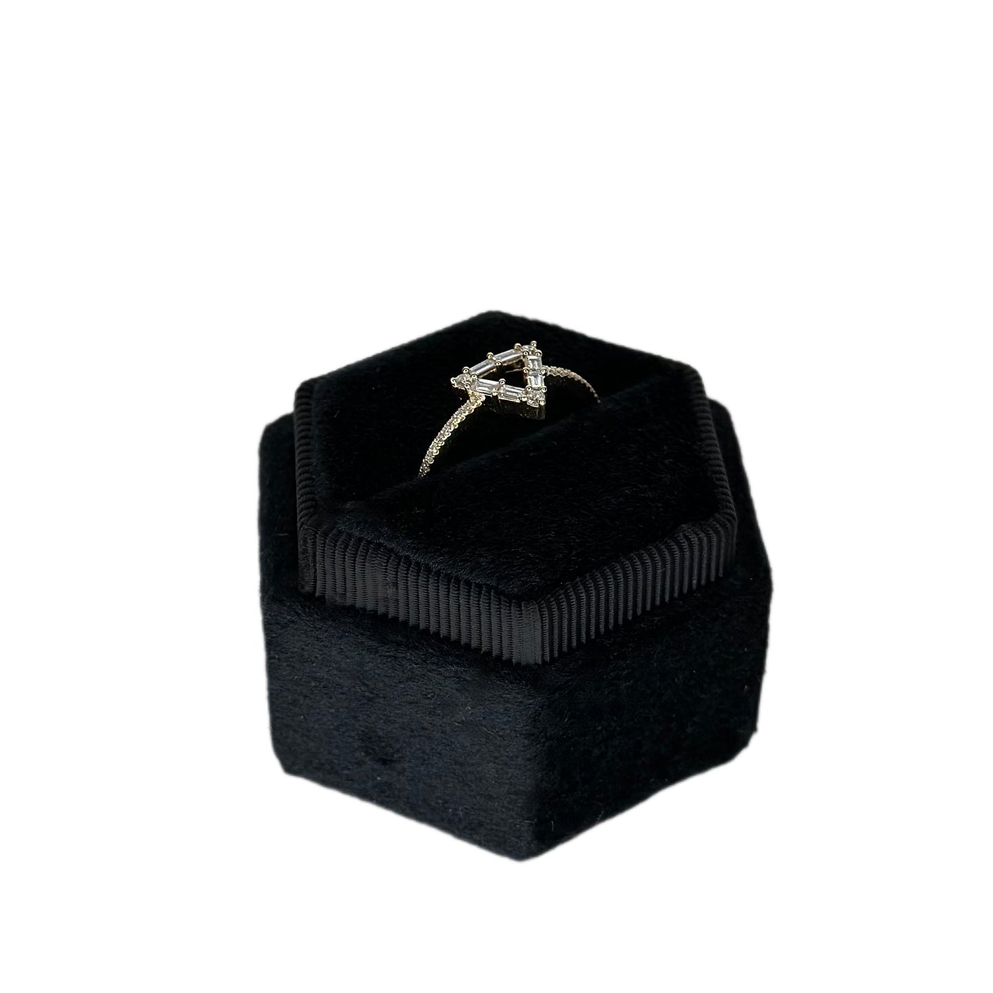 Multi Shape Triangle Ring