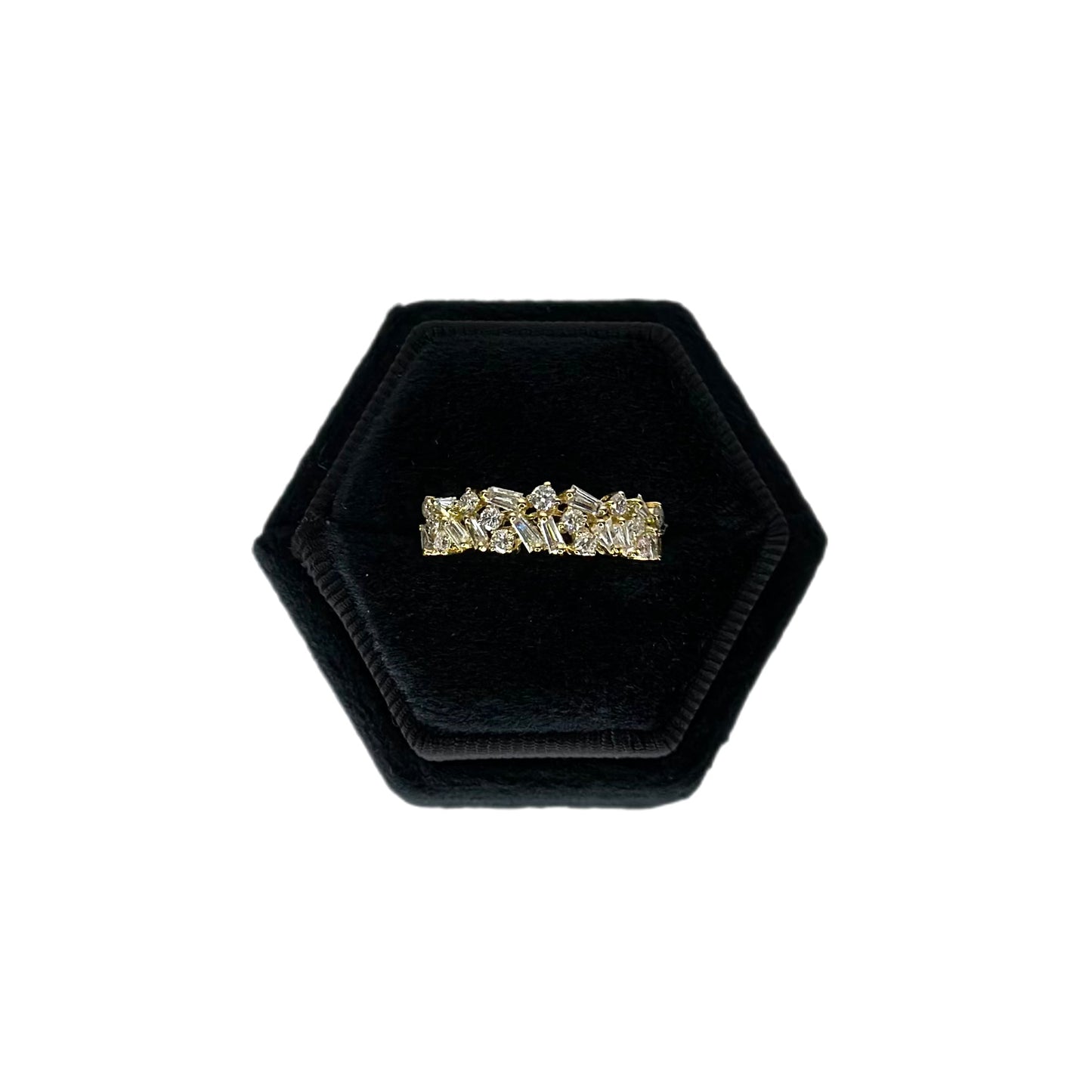 Multi Shape Diamond Ring