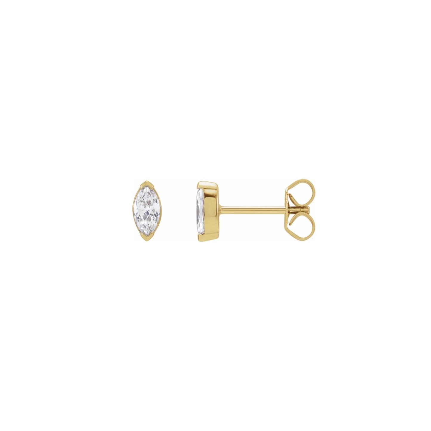 Marquise Diamond Studs