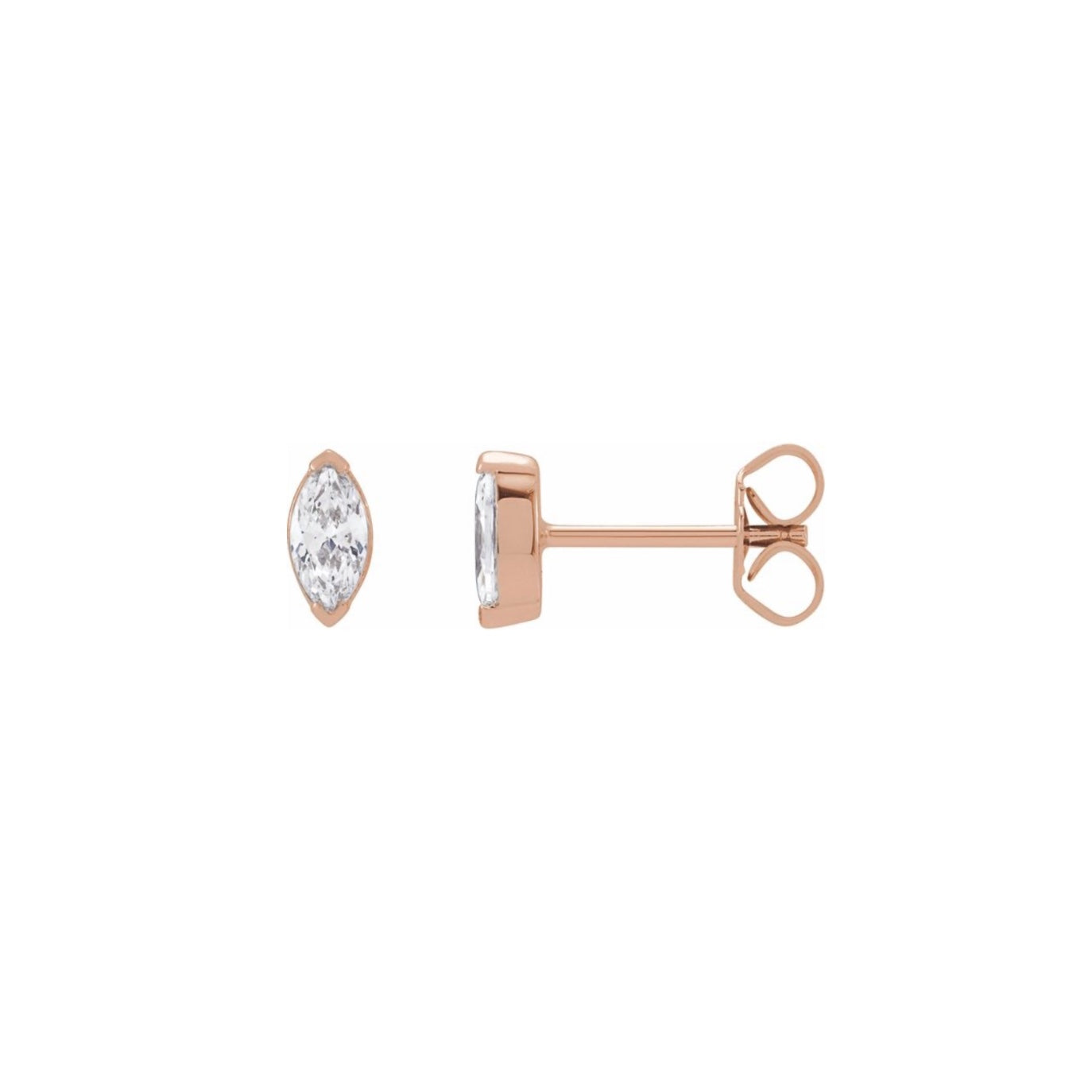 Marquise Diamond Studs