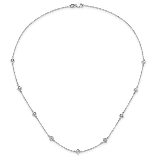 Diamond Station Necklace