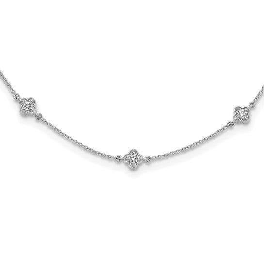 Diamond Station Necklace